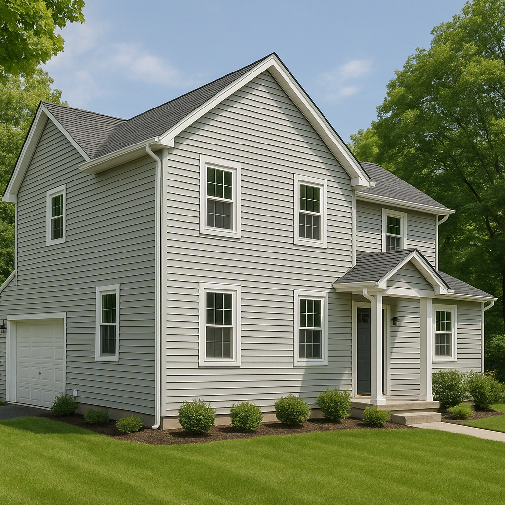 vinyl siding after